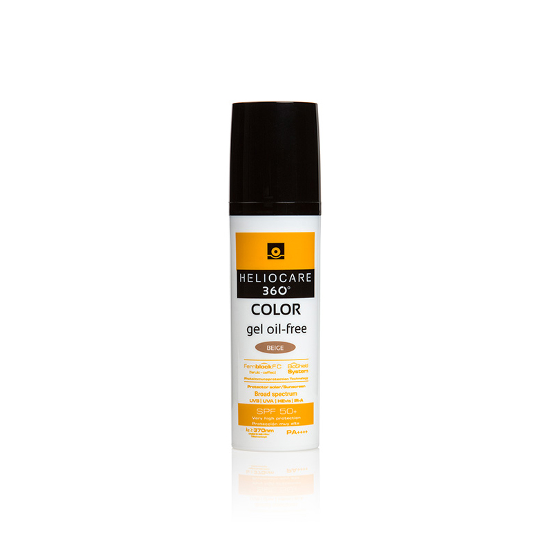 Heliocare 360 Color Gel Oil-Free SPF 50+ Beige 50ml - Perfect Sunscreen for All Skin Types